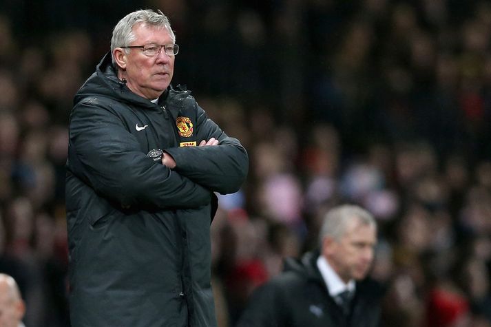 Sir Alex Ferguson og Alan Pardew.