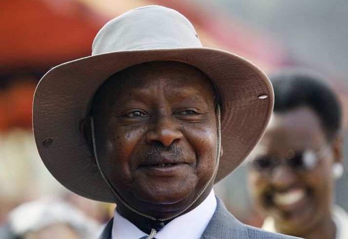 Yoweri K. Museveni, forseti Úganda.