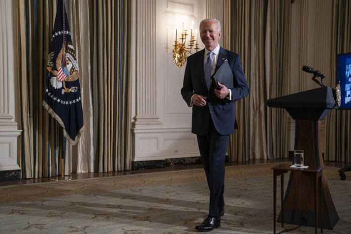 Joe Biden, forseti Bandaríkjanna.