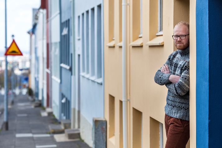 Ívar Páll Jónsson er sáttur við sýninguna.