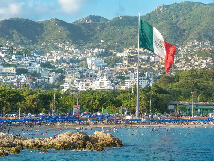 Frá Acapulco í Mexíkó.