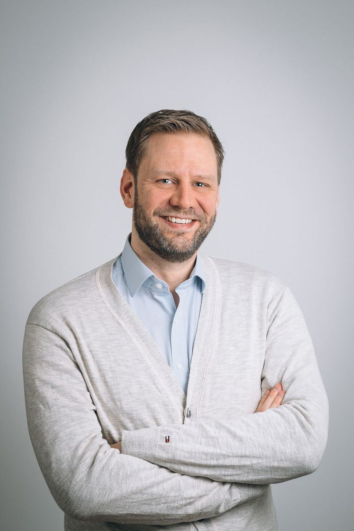 Hjalti Baldursson, forstjóri og annar stofnenda Bókunar