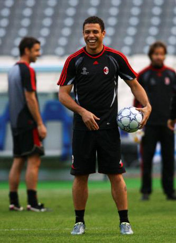 Ronaldo á æfingu.