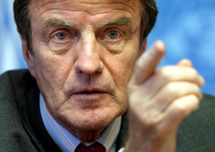 Bernard Kouchner, utanríkisráðherra Frakka, var harðorður í garð Írana í dag.