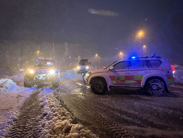 Verkefnum mun eflaust fjölga þegar líða fer á kvöldið. 