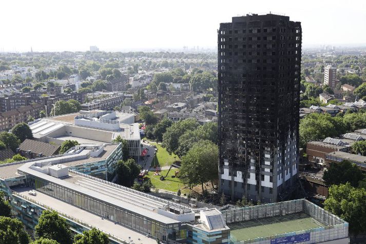 Grenfell-turninn er í Norður-Kensington.