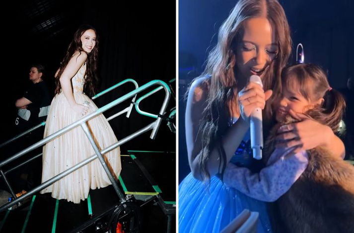 Laufey fyllti Kórinn tvívegis um helgina og heillaði Íslendinga upp úr skónum.