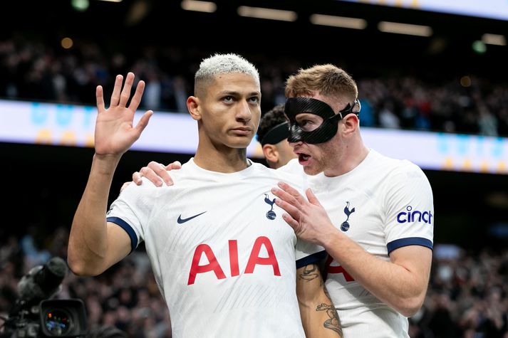 Richarlison skoraði þriðja leikinn í röð fyrir Tottenham.