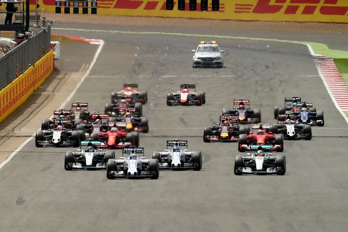 Hamilton vill erfiðari ræsingar. Þrátt fyrir slaa ræsingu á Silverstone.