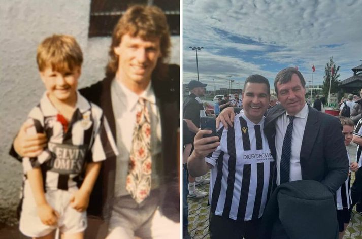 Gary McIntyre og Guðmundur Torfason, 1990 og 2024.