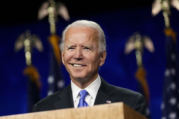 Joe Biden, forsetaframbjóðandi Demókrataflokksins.