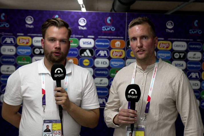 Aron Guðmundsson og Sindri Sverrisson fóru yfir sviðið í lokaþætti þessa móts af EM í dag.