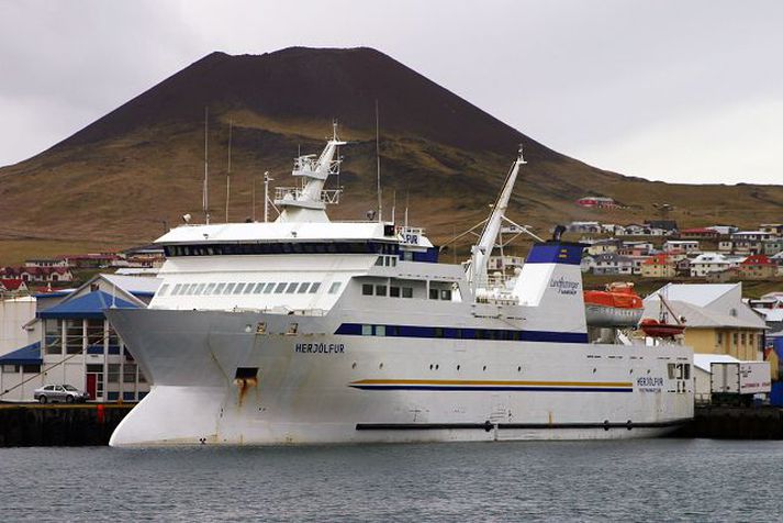 Herjólfur Sami ugginn og síðast.
Fréttablaðið/GVA