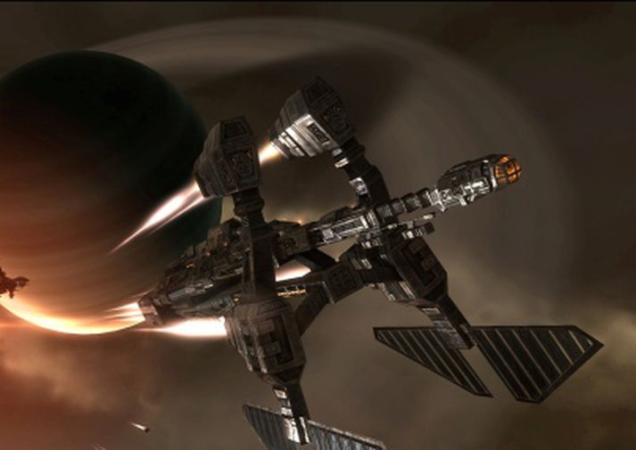 Skjámynd úr EVE Online.