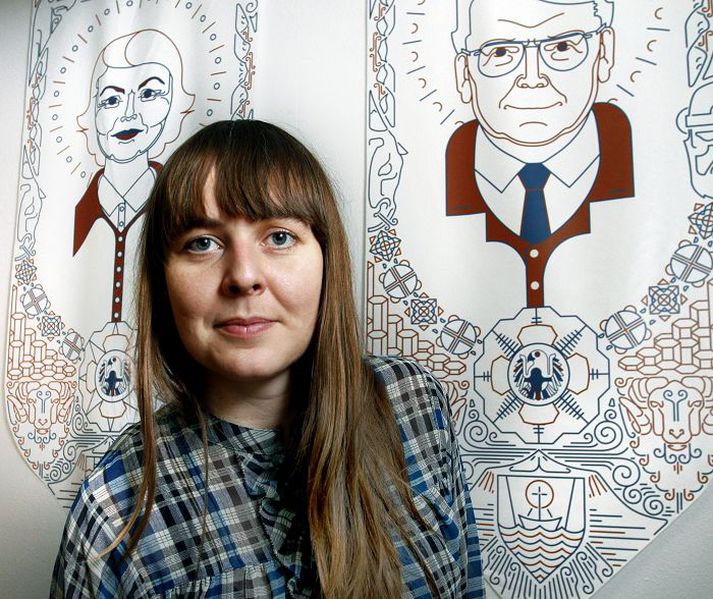 Ástríður Magnúsdóttir, verkefnastjóri hjá Hönnunarmiðstöð Íslands, óskar eftir sjálfboðaliðum.