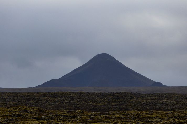 Jarðskjálftinn átti upptök sín rétt suðvestan við Keili.