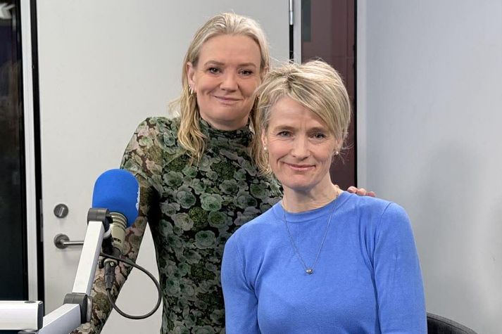 Heiðrún Jónsdóttir, framkvæmdastjóri Samtaka fyrirtækja í fjármálaþjónustu  og Kristín Lúðvíksdóttir, verkefnastjóri Fjármálavits. 