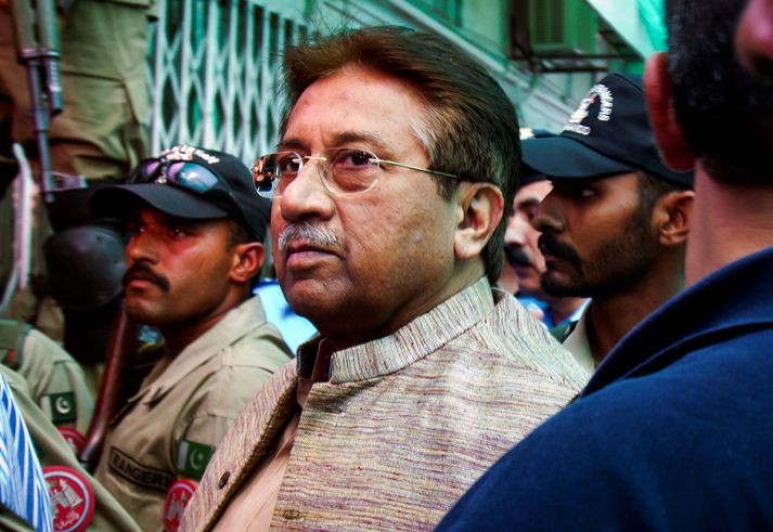 Pervez Musharraf, fyrrverandi forseti og herforingi í Pakistan.
