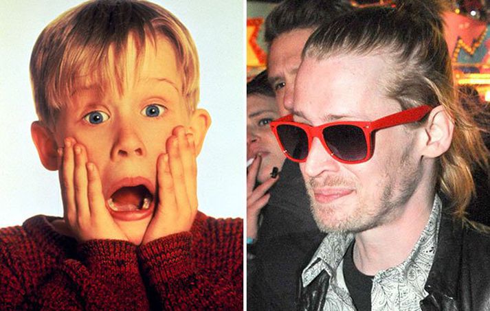Maculay Culkin lék Kevin McCallister í myndinni Home Alone árið 1990 og Home Alone 2: Lost in New York árið 1992.