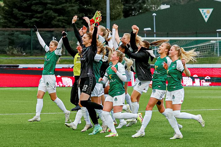 Breiðablik sló út króatíska liðið Osijek og kom sér þannig í nýja riðlakeppni Meistaradeildar kvenna í haust.