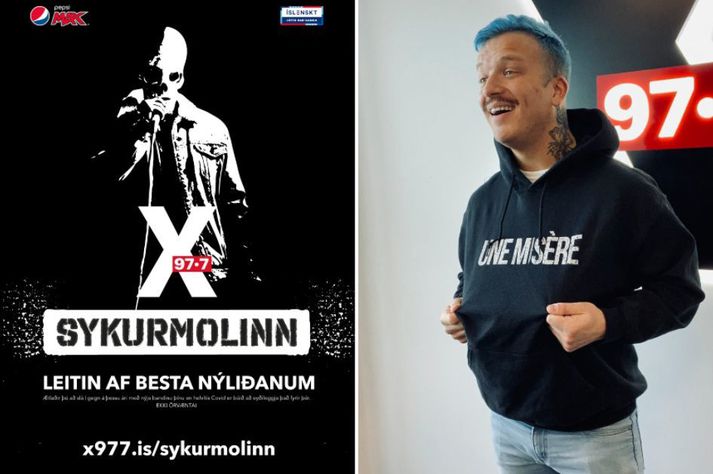 Jón Már heldur utan um keppnina. 