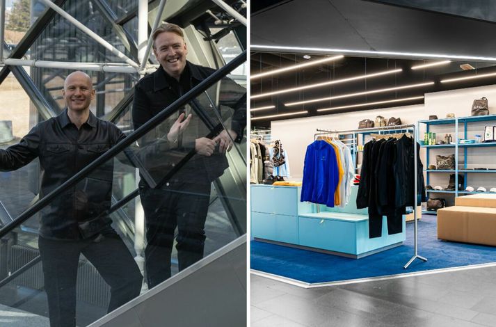 Jón Davíð Davíðsson og Sindri Snær Jensson stofnendur Húrra Reykjavík.