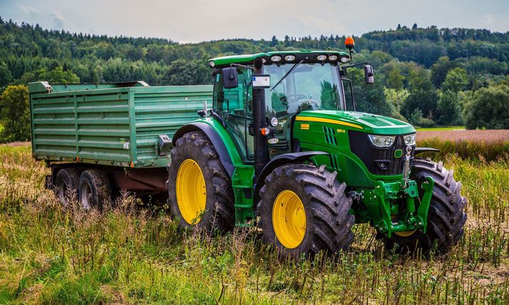 John Deere er einn stærsti framleiðandi traktora og landbúnaðarvéla í heiminum.