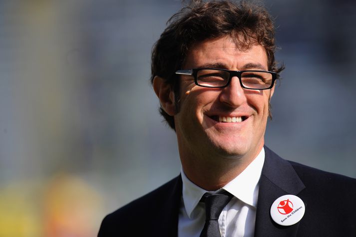 Sampdoria, rak í dag Ciro Ferrara þjálfara liðsins.