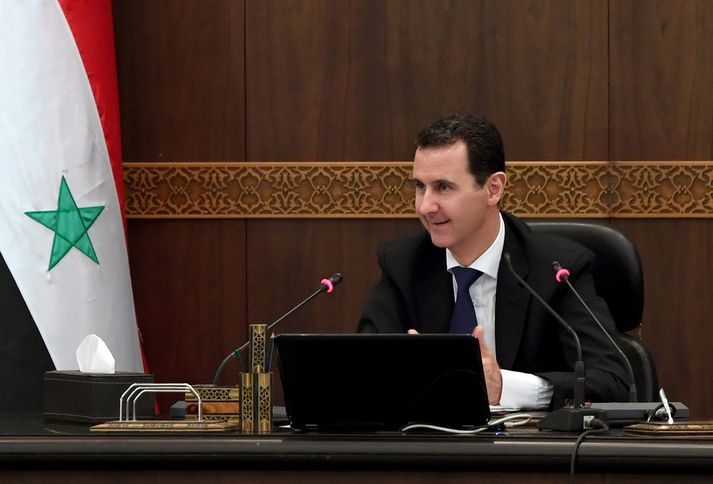 Bashar al-Assad, forseti Sýrlands.