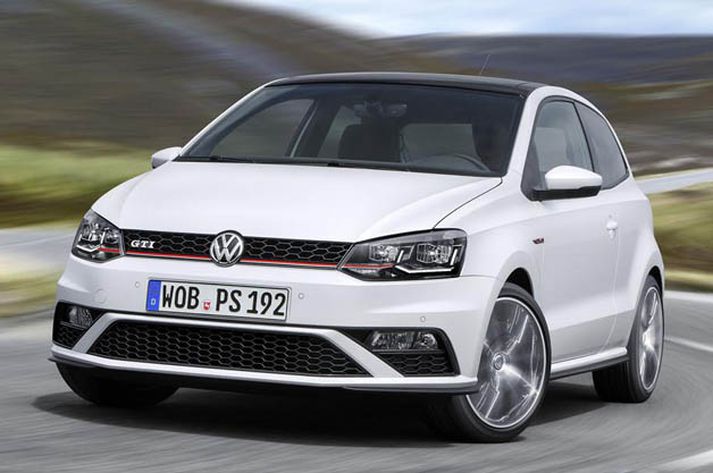 Nýr Volkswagen Polo GTI með aragrúa af hestöflum í afar smáum bíl.