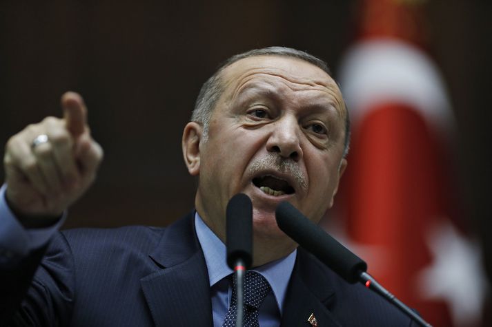 Recep Tayyip Erdogan, forseti Tyrklands.