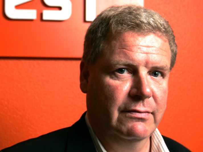 Hannes Sigurgeirsson, forstjóri Steypustöðvarinnar.