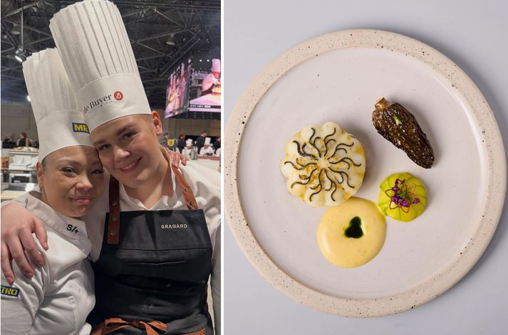 Snædís Xyza Mae Jónsdóttir og Marlís Jóna Þórunn Karlsdóttur voru fulltrúar Íslands þetta árið.