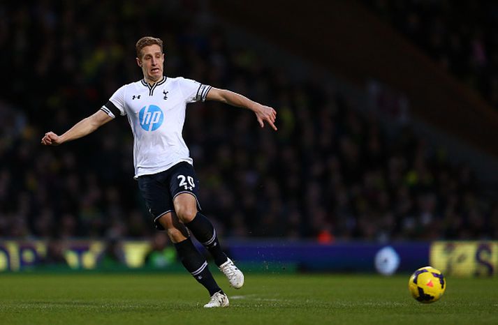 Dawson í leik með Tottenham á tíma sínum hjá félaginu.