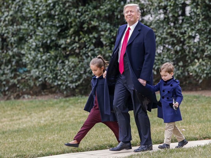 Donald Trump hefur ekki átt sjö dagana sæla í embætti forseta.