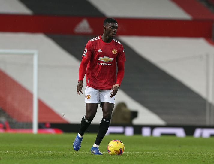 Axel Tuanzebe bárust rasísk skilaboð eftir tap Manchester United fyrir Sheffield United í gær.