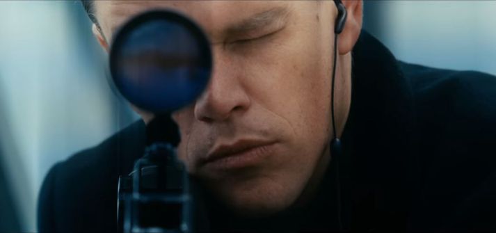 Matt Damon fer með hlutverk Jason Bourne.