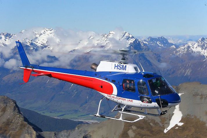 Þyrlan Airbus AS350 setti hæðarmet árið 2005 þegar henni var lent á toppi Everest-fjalls.