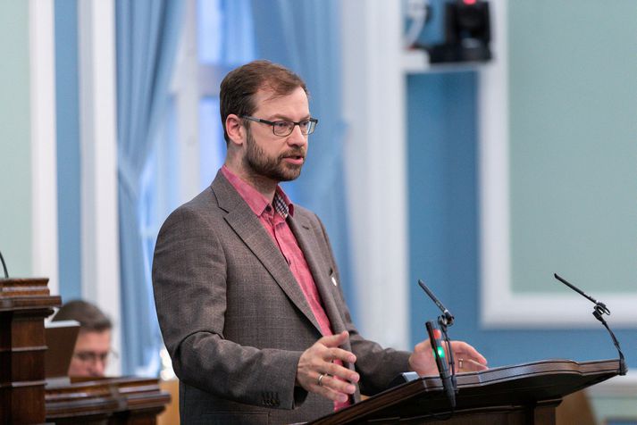 Björn Leví Gunnarsson er þingmaður Pírata.