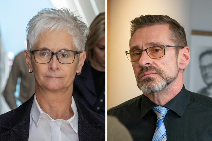 Sigríður Friðjónsdóttir ríkissaksóknari og Helgi Magnús Gunnarsson vararíkissaksóknari.