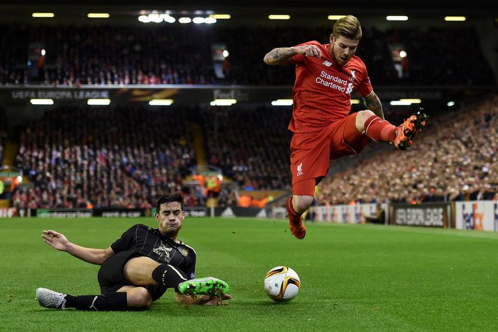 Alberto Moreno líður betur núna.