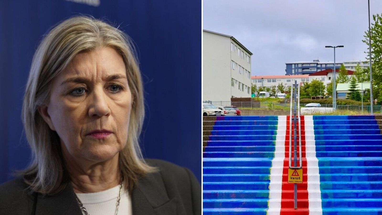 Hanna Katrín segir rasista vilja endur­skil­greina hlut­verk ís­lenska fánans