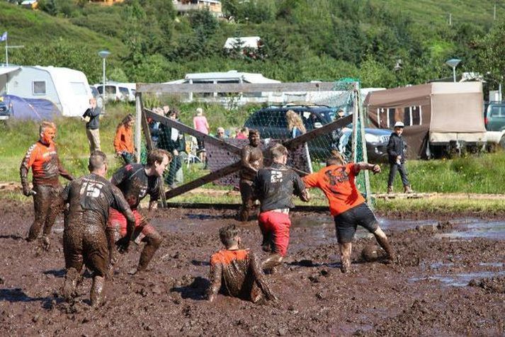 Skipuleggjendur komu ekki saman í ár til að skipuleggja Evrópumótið í Mýrarbolta.