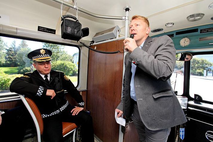 Lögreglustjóri og borgarstjóri hittast mánaðarlega.