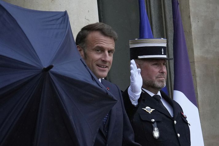 Macron Frakklandsforseti lýsti því yfir í gær að Frakkar viðurkenni sjálfstæði Palestínu. Frakkland er fyrsta G7 ríkið sem tekur þá ákvörðun. 