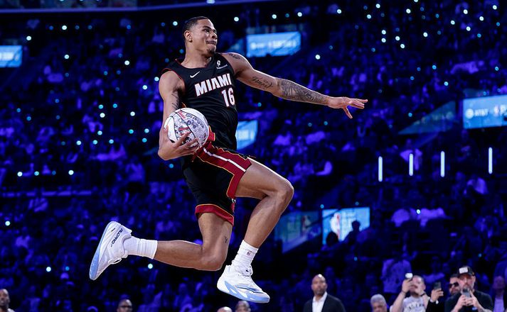 Keshad Johnson stóð uppi sem sigurvegari.