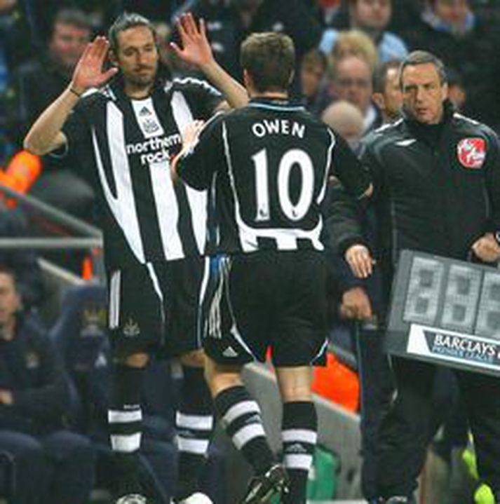 Owen er á útleið frá Newcastle eftir 79 leiki með félaginu á fjórum árum.