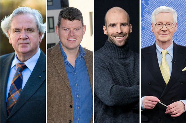 Davíð Oddsson, Stefán Einar Stefánsson, Auðunn Blöndal og Bogi Ágústsson eru meðal tekjuhæstu fjölmiðlamanna ársins 2024 samkvæmt Tekjublaði Frjálsrar verslunar.