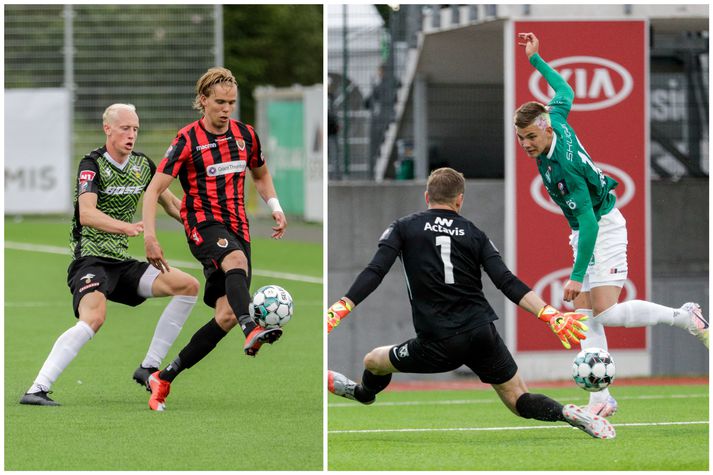 Víkingur og Breiðablik leika í undankeppni Evrópudeildarinnar næsta fimmtudag. Breiðablik mætir Rosenborg í Noregi en Víkingur sækir Olimpija Ljubljana heim til Slóveníu.