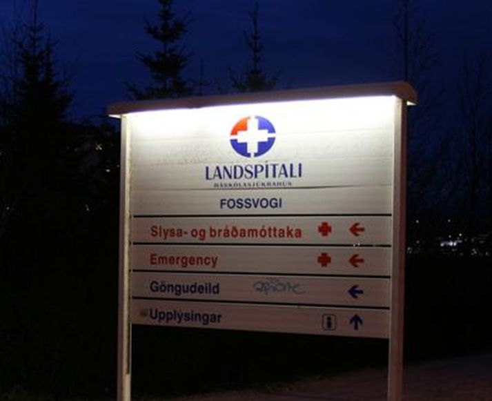 Landspítali Háskólasjúkrahús.